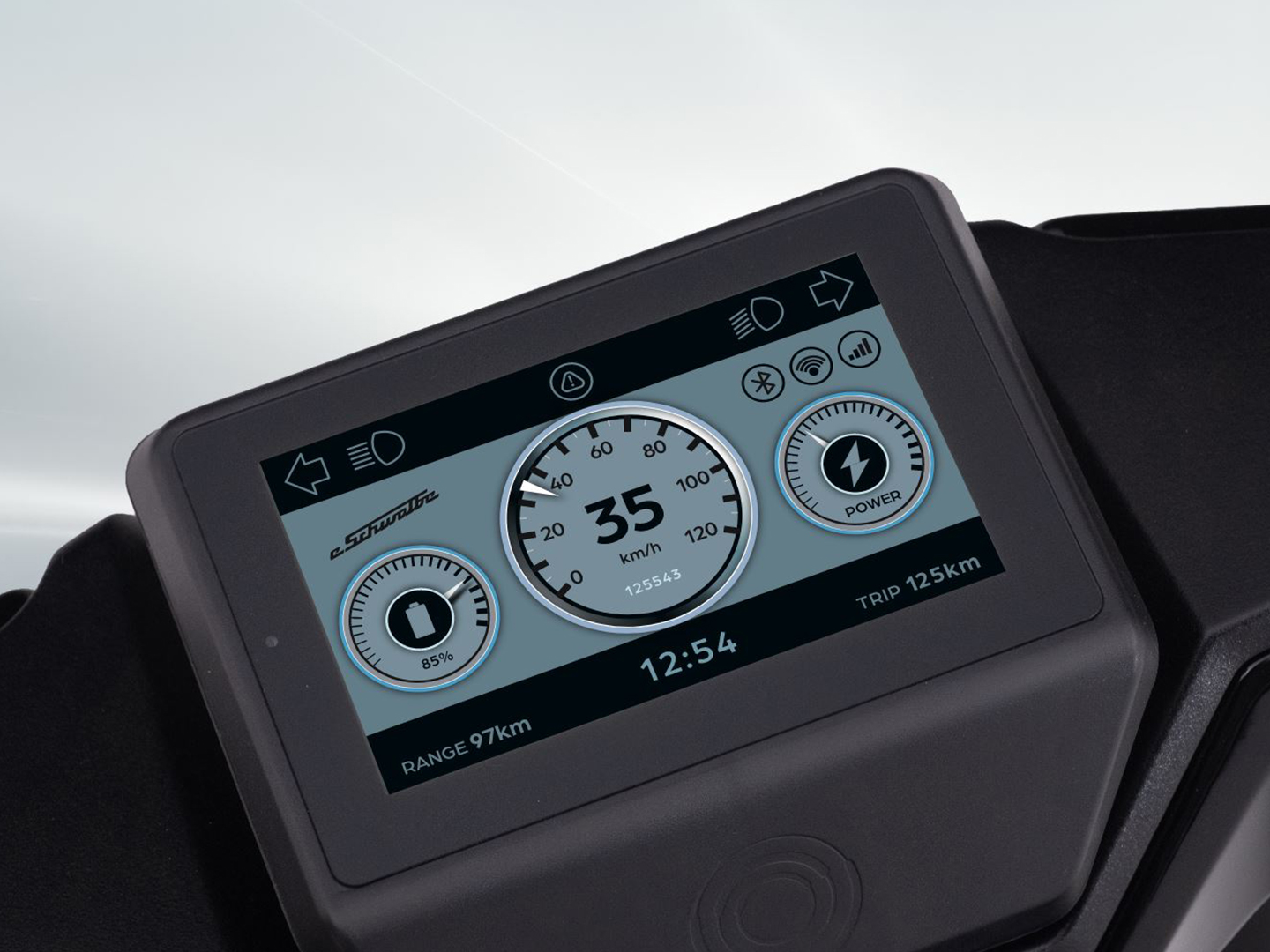 E-Schwalbe BLU Display