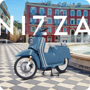 Sondermodell Schwalbe Motorroller Nizza