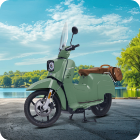 Sondermodell Schwalbe Motorroller Wanderlust